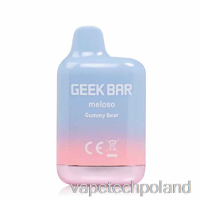 Vape Pen Geek Bar Meloso Mini 1500 Jednorazowe żelki-misie